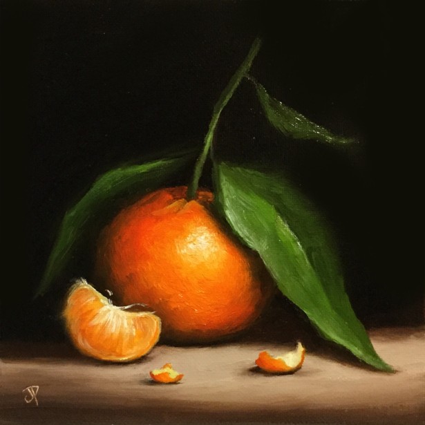 'Clementine and Segment ' by artist Jane Palmer